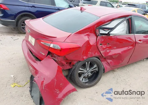 2015 Kia Forte Ex from USA, damaged, VIN KNAFZ4A8XF5281308